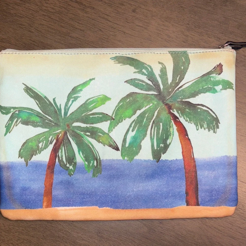 Kate Spade I Need A Vacation Blue and Green Tote Bag Set - Picture 9 of 16